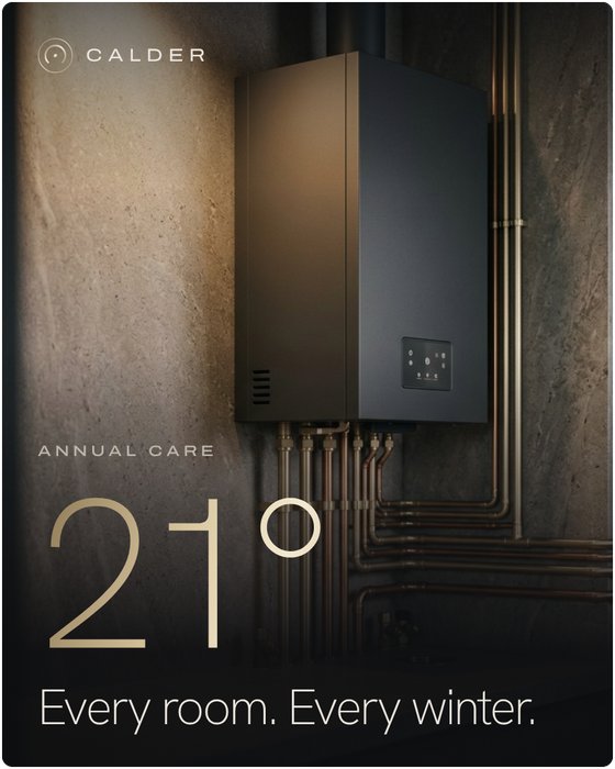 21°. Every room. Every winter.