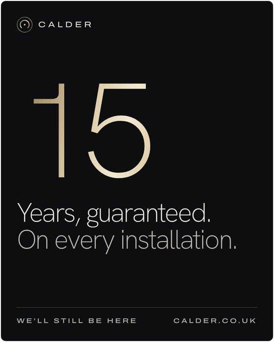 15 years, guaranteed.
